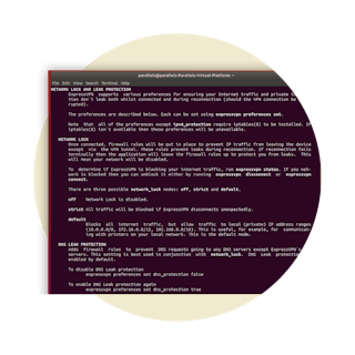 Network Lock for Linux. Lines of code on Linux. 