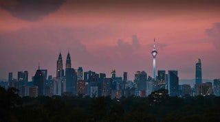 Ansicht von Malaysia.