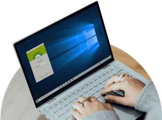 Usare ExpressVPN su un laptop Windows.